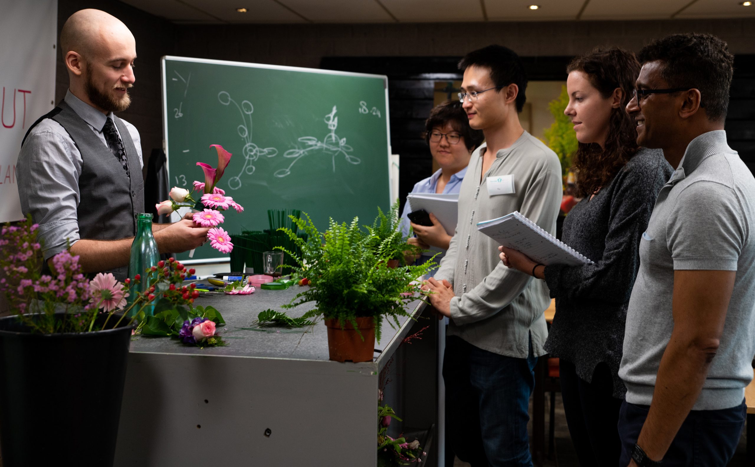 Flowers in Aalsmeer: Boerma Instituut Aalsmeer