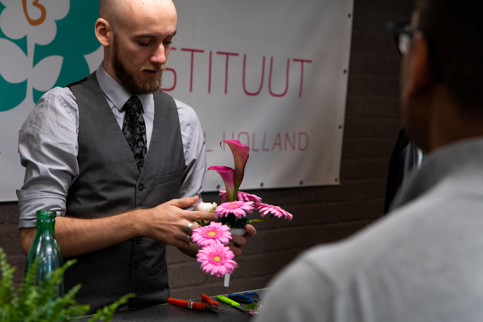 Bloemen in Aalsmeer: Boerma Instituut Aalsmeer