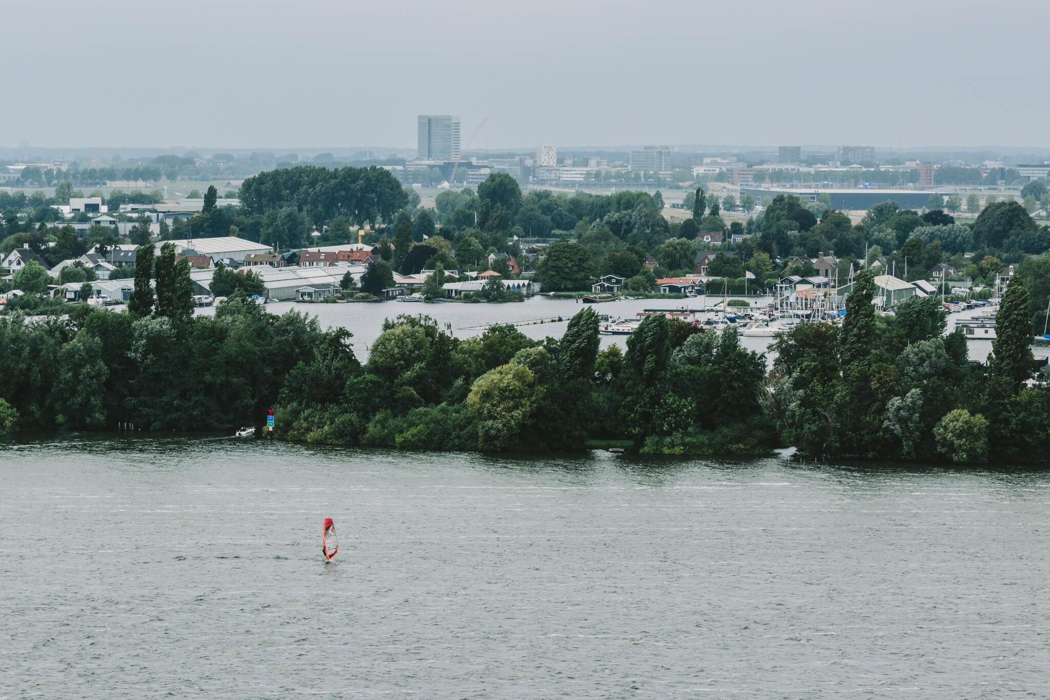 View from Watertoren (Water Tower) Aalsmeer