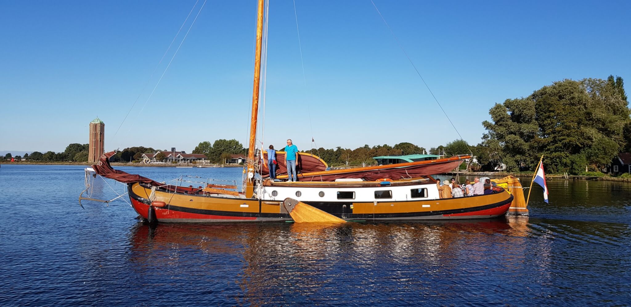 Varen over de Westeinderplassen