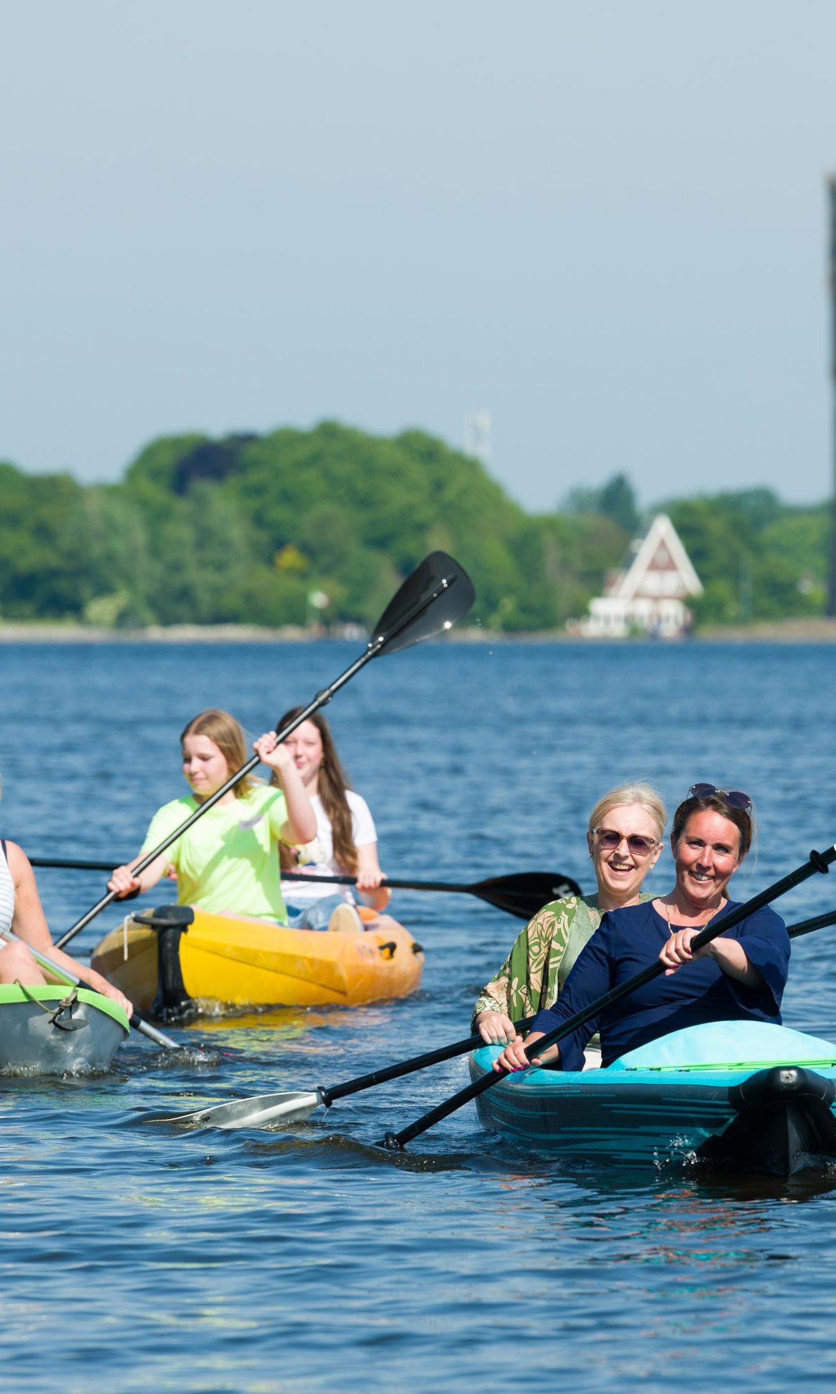 Kanoën op de Westeinderplassen