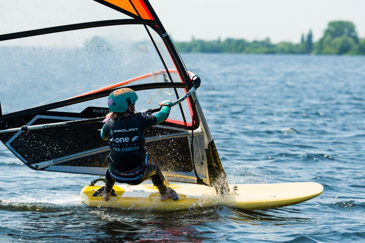 Windsurfen op de Westeinderplassen