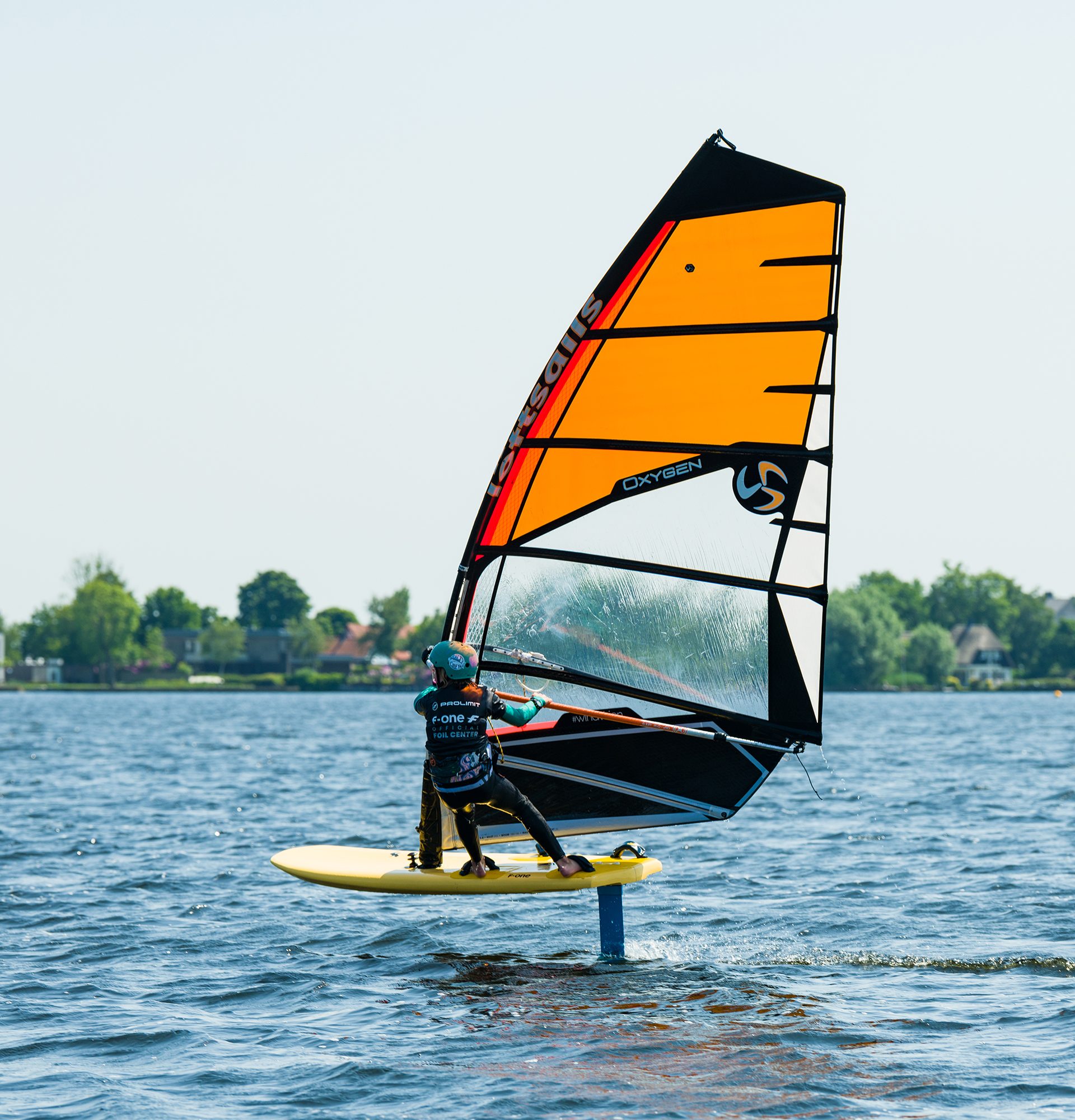 Windsurfen op de Westeinderplassen