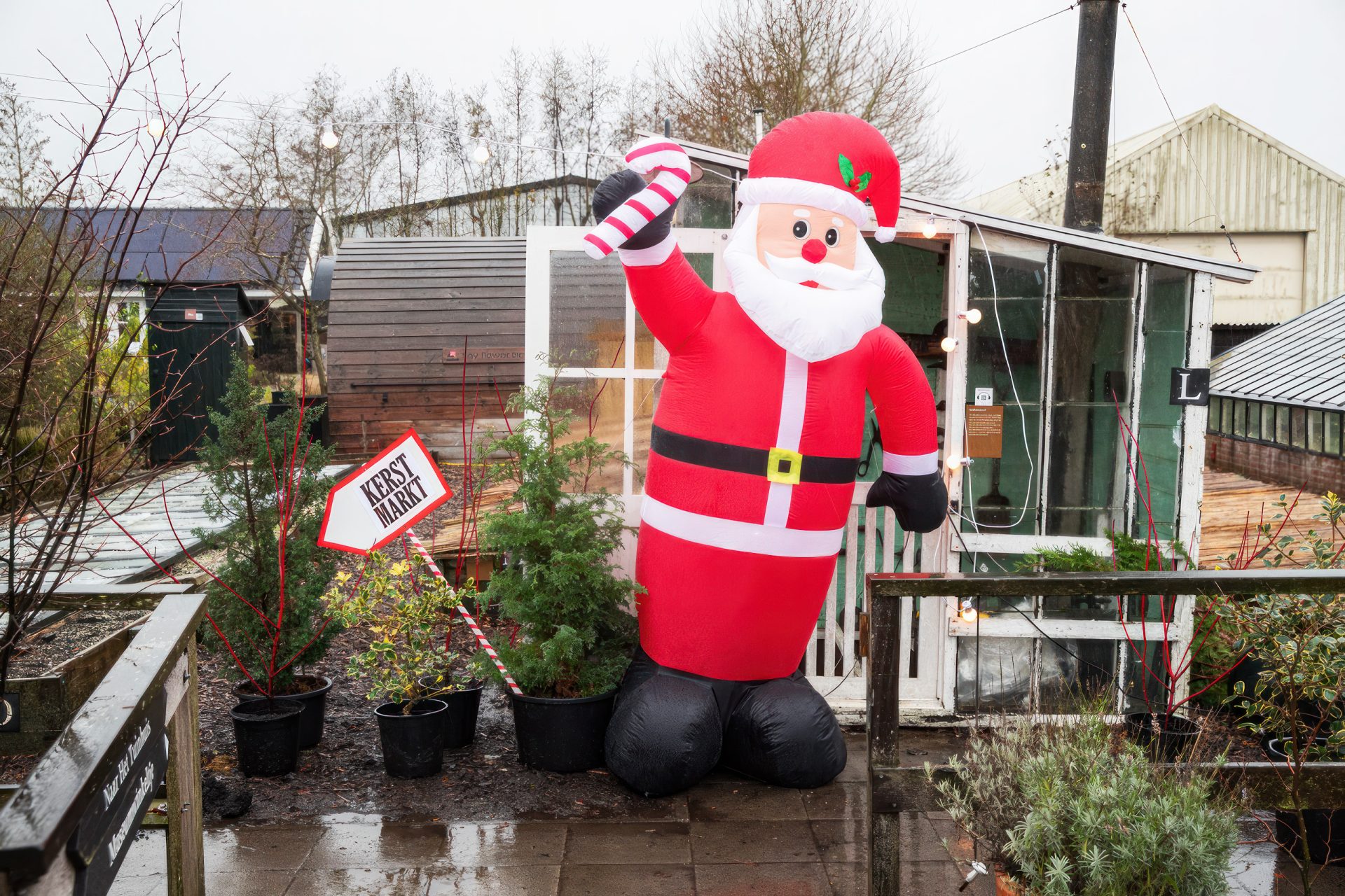 Kerstmarkt in Aalsmeer bij de Historische Tuin